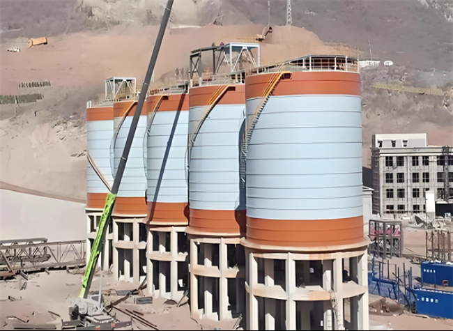 古浪高架钢板仓